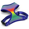 MORSO® Pettorina traspirante Air Mesh, per cani di taglia piccola, arcobaleno, tg S