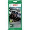 SONAX Salviette Cura cruscotto Effetto Opaco (10 Pezzi) con Effetto Antipolvere e Protezione UV, per Un cruscotto Sempre curato e Pulito | Art. N. 04158000-057