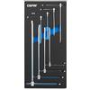 Capri Tools Set di chiavi a brugola a T scorrevoli con vassoio da meccanico, 8 pezzi (CP13080MT)