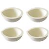 NC LLF - Ciotola in ceramica per crogiolo in ceramica, per fornace, fusione, raffinazione, oro e argento (4 pezzi, 250 g)