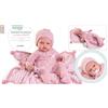 ANTONIO JUAN AJ18204 BAMBOLA CM50 CON TUTINA ROSA