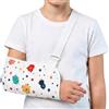Mobiclinic®, Fascia braccio per bambini, Reggibraccio ortopedico, Taglia m, 100% cotone, Marchio europeo, Tutore, Cinghia regolabile, Spalla, Avambraccio 29 cm, No lattice, Mostri