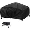 VANSHEIM Copertura per Barbecue da Esterno Copri Griglia Barbecue per Weber Q2000, Telo Copri Grill per Enders URBAN PRO Copri BBQ Impermeabile e Resistente al Sole 420D Tessuto Oxford 84X60X32cm