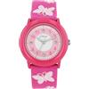 s.Oliver Orologio da polso Ragazze Bambini Orologio al quarzo Analogico, con Cinturino in tessuto, rosa, 3 bar impermeabile, viene fornito in scatola regalo orologio, 2036748