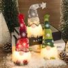 O-Kinee 3 PCS Gnomi Natalizi Decorazioni Casa, Gnomo Natalizio Luminosi, Gnomo Natale Peluche, Elfi Natale con Luci a LED, Ornamento di Svedese Gnomo Natalizio, Addobbi Natalizi per La Casa
