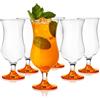 Glasmark KROSNO 1992 Glasmark A570032-0420-5183_19 Set di 6 Bicchieri da Cocktail Max, 480 ml, sotto Arancione, Vetro