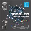 LOTTI Luci di Natale Lotti - Catena 1000 LED Multicolor - Filo Verde da 40 Metri