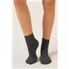 Calzedonia Calzini Corti In Cotone Termico Grigio