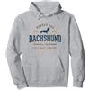 Regali Bassotto di Treaja Bassotto vintage retrò Dachshund Felpa con Cappuccio
