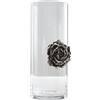 Adriani & Rossi Vaso Illusion rose con rosa in ceramica