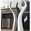 Adriani & Rossi Corno gigante in ceramica smaltata