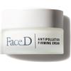 HCS Srl FaceD Antipollution Firming Cream SPF15 - Crema rassodante antinquinamento per viso e collo - 50 ml