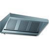 D.L. SERVICE Cappa snack senza motore - Profondità 70 - Da 100 a 300 cm - In acciaio AISI 430 cm 100 x 70 x 45h - FORO 30 x 30 - FILTRI 2 - PORTATA 880 M3/H