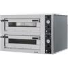 PRISMAFOOD Forno elettrico da 6+6 pizze - Digitale - cm 110 x 136 x 80h Cielo e platea refrattari