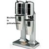 VEMA Frullino professionale frozen 2 bicchieri da 800 cl in policarbonato