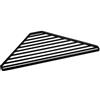 YAMAZAKI 2505 TOWER Sink Corner Drainer, black, Steel, 30 x 15 x 0.8 cm