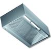 D.L. SERVICE Cappa cubica a parete con motore - Profondità 140 - Da 120 a 300 cm - In acciaio AISI 430 - Plafoniera e neon cm 280x140x45h - FORO26x30 - E22 - FILTRI 6 - LUCI1x16watt - PORTATA 3000m3/h - HST 14mmH2O - WATT300-SDR9/9tight