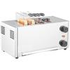 D.L. SERVICE Tostapane professionale con 4 pinze - Potenza W 2150