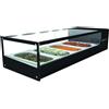 HOTCLASS Vetrina refrigerata - N° 4 x GN 1/3 x 40 h - Cm 97 x 38 x 22.5 h