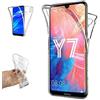 REY Cover in Gel TPU per Huawei Y7 2019 - Y7 PRO 2019, Silicone Case, 360° Full Body Protezione, Protettiva Sottile Back Cover