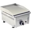 D.L. SERVICE Fry top gas con piano liscio Cm 32.5 x 40 - Da banco