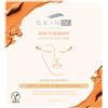 PT Srl SKIN IV MASCHERA VISO COREANA MONOUSO ARGILLA ARANCIONE PAPAIA E VITAMINA C ESFOLIANTE E SCHIARENTE 15 G