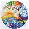 Abris Art Kit per Punto Croce, Cotone, Bianco, normale