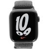 Apple Watch Series 7 Nike GPS + Cellular 45mm alluminio blu cinturino Loop Sport nero | buono | grade B