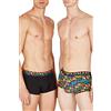 Emporio Armani 2 Pezzi Boxer Logo Boxers, EA Rainbow col/Black, M Uomo