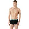 Emporio Armani Men's 3-pack Mixed Waistband Boxer, Uomo, Black/Black/Black, M