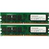 V7 - DRAMS 2 V7 4GB DDR2 PC2-6400 800MHZ DIMM Modulo di memoria V7K64004GBD