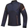 Ixon Giubbotto Moto Ixon STRIKER RETRO Nero Navy Marrone