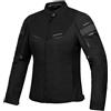 Ixon Giubbotto Moto Donna Ixon WILANA Nero Bianco