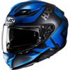 Hjc Casco Moto Integrale Hjc F71 BARD MC2SF Nero Opaco Blu