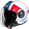 Hjc Casco Moto Jet Hjc i40N PYLE MC21 Bianco Blu Rosso