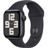 APPLE Watch SE GPS, Cassa 40 mm in alluminio mezzanotte con Cinturino Sport - S/M 2023