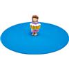 Lurch 210881 - Coperchio in vetro 100% platino di alta qualità senza BPA, Ø 10,5 cm, colore: Blu Baviera