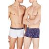 Emporio Armani Confezione da 3 Pezzi Boxer Pure Cotton Boxers, Marina/Pr.eclips/Whit, M Uomo