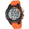 Calypso watches Calypso Orologio da polso da uomo al quarzo in plastica con cinturino in poliuretano, cronografo con allarme digitale per tutti i modelli K5607, Calypso numero articolo: K5607/1 arancione