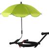 JUOPZKENN Ombrellone universale per passeggino, protezione UV, con morsetto, 360 gradi, per sedie da spiaggia, impermeabile, portatile, per passeggini, golf, carrelli e sedie a rotelle (verde)