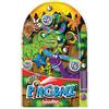 Deluxebase Flipper - Dino di Deluxebase. Flipper Classico Portatile a Tema Dinosauri. Un fantastico gioco per bambini basato sull'azione e i riflessi
