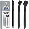 MR.SIGA Set di spazzole per giunti pulizia spazzola per pulizia profonda di casa, bagno, cucina, piastrelle, infissi