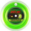 Generisch Pros Pro - Corda da tennis, rotolo da 200 m, colore: verde (1,18 mm)