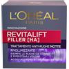 L'Oréal Paris Revitalift Filler Crema Viso Antirughe Rivolumizzante Notte 50 ml
