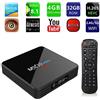 ZHONGXIN Qyoung MX10 PRO Android 8.1 4K Ultra HD TV Box con telecomando, 4GBRAM 32GBROM USB 3.0 WiFi BT4.1 HD RK3328 Quad Core Internet Media Players