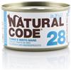 Natural Code acqua di cottura in Jelly 85 gr - 28 - Tonno e Misto Mare - Confezione da 24 pezzi - Cibo umido per gatti - 1° ORDINE? scegli lo sconto BZR5 / BZR20 + 200 punti fedeltà
