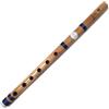 eRadius Flauto indiano in bambù per principianti e professionisti, bansuri, scala naturale di Do, 33 cm
