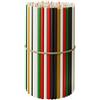 BlueBee Candles Candele in cera d'api pura per la casa - 50 candele sottili e alte, combustione prolungata, per preghiere in chiesa, Hanukkah, torta di compleanno, Natale e Avvento