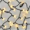EMOS Connect System - Catena di luci di Natale professionale, 5 m, con 50 LED, cavo di espansione C (senza cavo di collegamento e adattatore), IP44 per interni ed esterni, colore bianco caldo, colore: