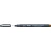 Pentel Pointliner S20P-5SP, Fineliner, Seppia, impermeabile e resistente alla luce, 0,5 mm, 1 pezzo (confezione da 1)